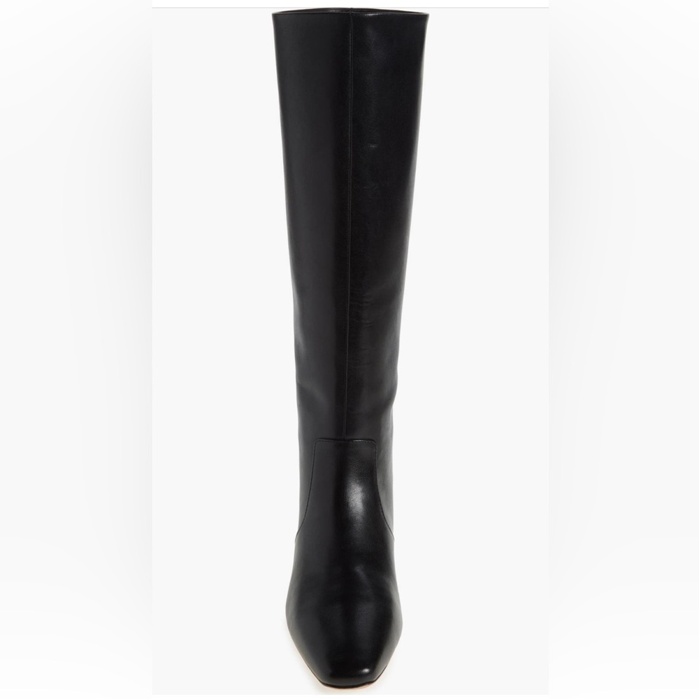 Loeffler Randall “Lillian” Tall Boot Black Leather Size 7 Like New - Picture 10 of 12